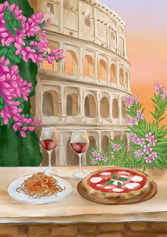 Dinner in Rome