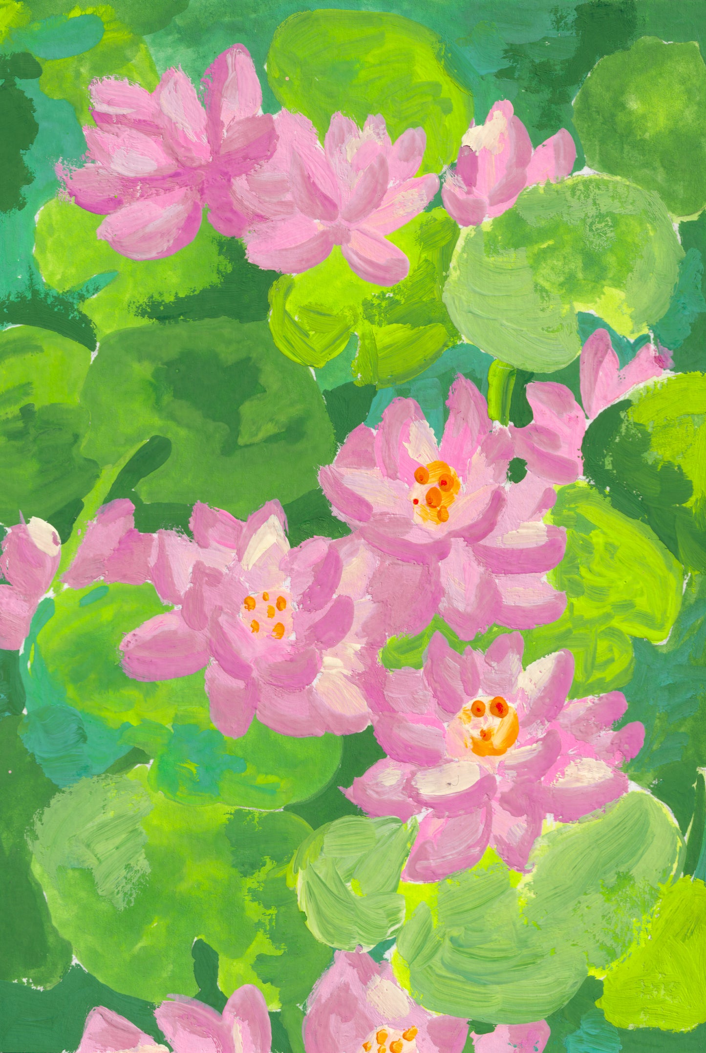 Lotus flowers