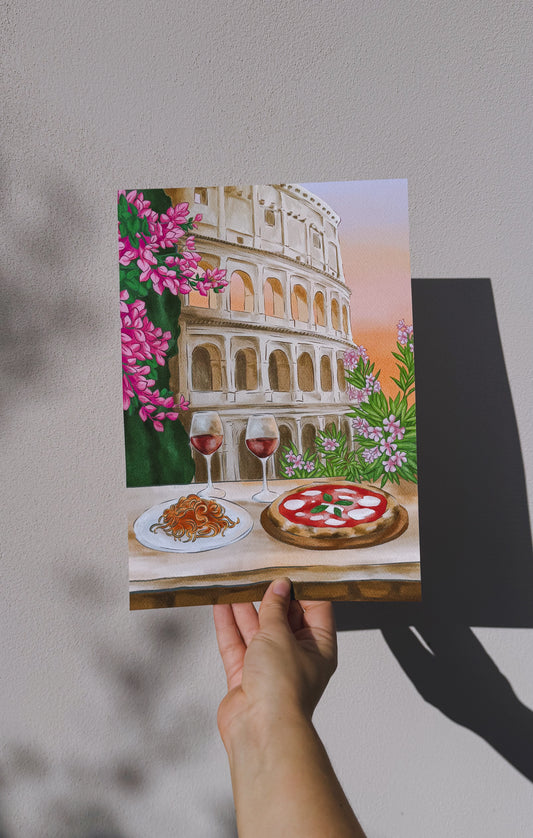 Dinner in Rome